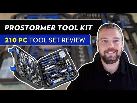 Prostormer Home Tool Kit Review | 210 Pc Household Tool Set