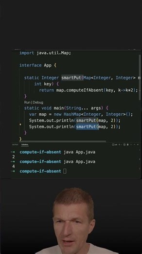 computeIfAbsent: On-the-fly Calculation of Map Values #java #shorts