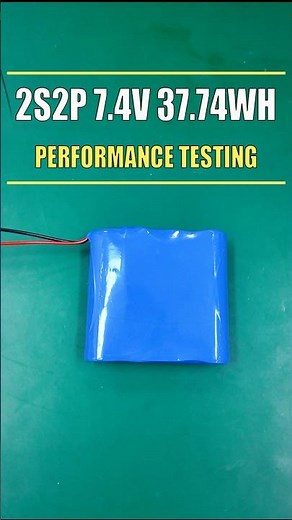 Step-By-Step Charge-Discharge Testing of a 2S2P 7.4V 37.74Wh Battery for BMS Medical Devices#battery