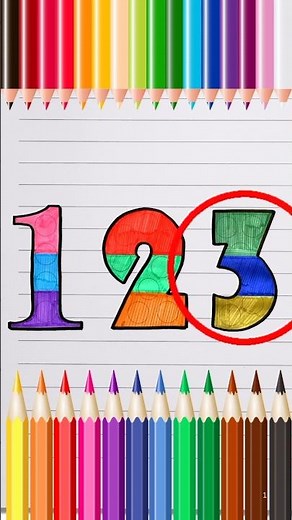 learn 1 2 3 counting number, 1 2 3 for kids #counting #1to10 #numbers