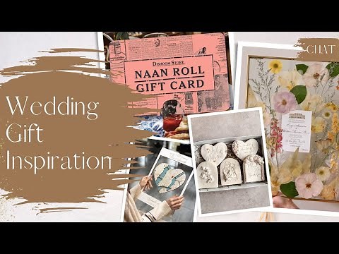 Wedding Gift Inspiration | Gifts Ideas the Couple Will Love