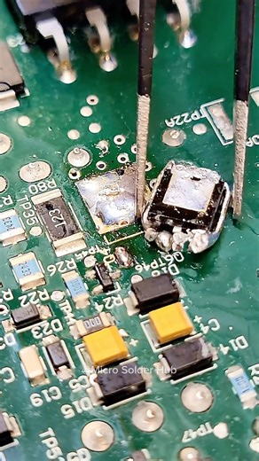 I Got The Solder Wick Braid And Some Flux But Maybe Should Try Using The Desoldering Iron Instead