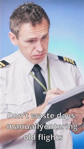 Import 1000+ Flights automatically | Digital Logbook for Pilots