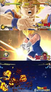 Vegeta ( Final Flash ) | Burst Limit VS Raging Blast 2 VS Sparking Zero