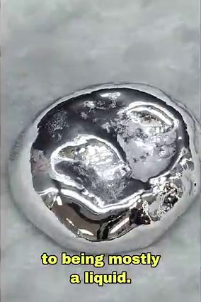 216K views · 5.8K reactions | Using mercury to make a weird alien metal | NileRed | Facebook