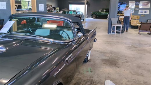 1957 Ford Thunderbird 312 D Code Engine #tictikcarcontest #cars #classic #ford #tbird @gldcntryclassiccars