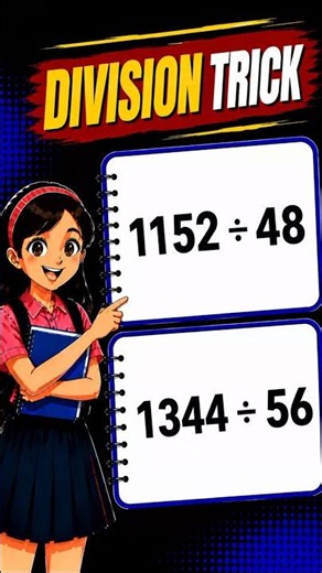 Division Trick | 4-Digit ÷ 2-Digit Numbers | Easy & Fast Division #division