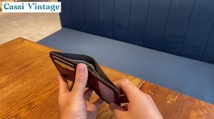 Leather Vertical Bifold Wallet Pattern: DIY PDF Template - Etsy