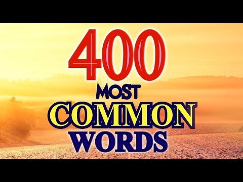 400 MOST POPULAR ENGLISH WORDS & PHRASES USED IN DAILY LIFE - ENGLISH CONVERSATION & VOCABULARY