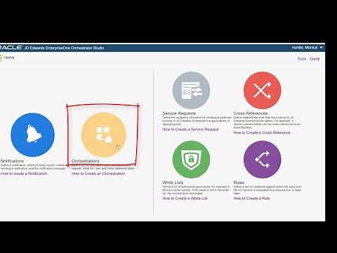 Creating a Rule in the Orchestrator Studio
