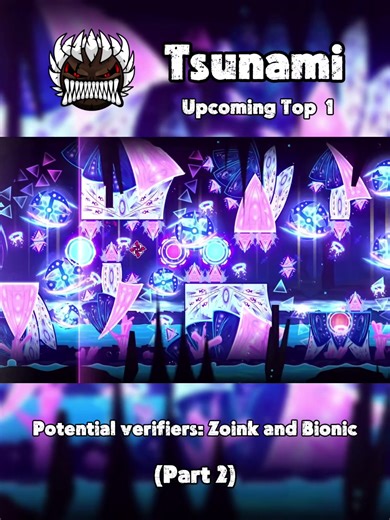 This level is so tuff #geometrydash #gd #xyzbca #fyp #tsunami | tsunami gd