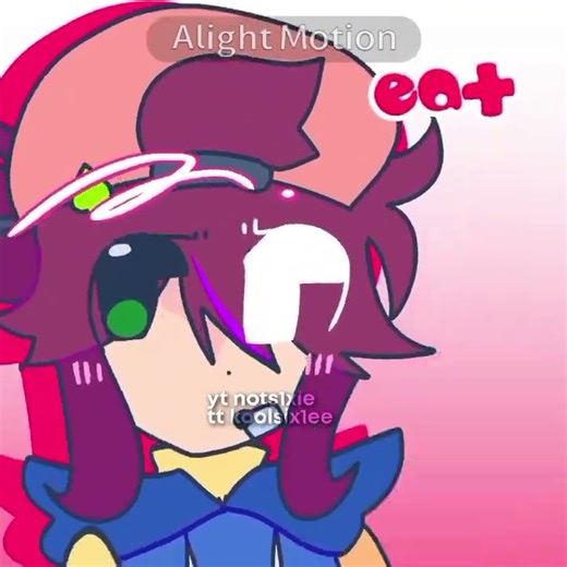 AUGHHH THE TIMING IS SO BAD SORRY #notsix #oc (eat it up) #trend