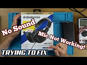 Faulty SteelSeries Arctis 1 GAMING Wired HEADSET - Trying to FIX