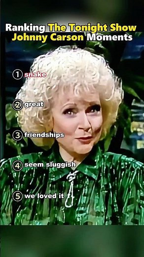 Ranking The Tonight Show Johnny Carson Moments.#johnnycarson #funny #celebrity
