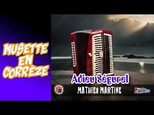 Mathieu Martine. Adieu Ségurel. Musette en Corrèze 23 Accordéonistes. Les meilleurs succès des Bals