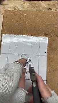 Start leaded stained glass panel/window