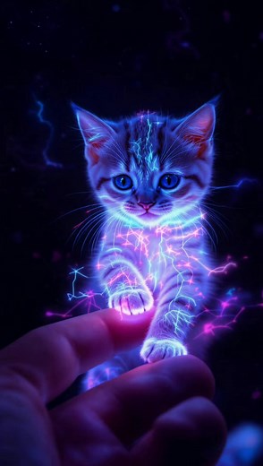Miniature Kittens Live Wallpaper - 4K Electric Fun
