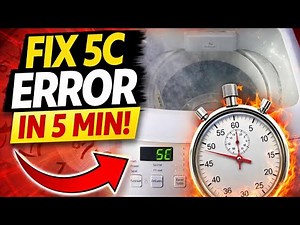 Fix Samsung Washer 5C Error in 5 Minutes (Drain Problem Solved)