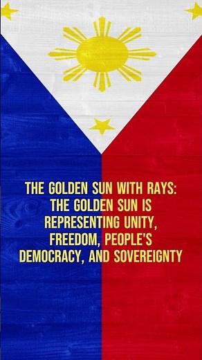 The Philippine Flag meaning of Colors and Symbols - Short Video