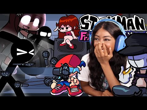 I CANNOT STOP LAUGHING!! | Friday Night Funkin [vs Stickman, Aggregation]