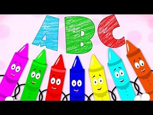 Crayons ABC Song | Crayons Nursery Rhymes | Baby Songs | Children Rhyme