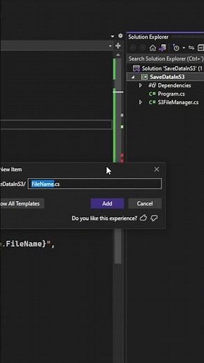 Crear multiples archivos facilmente con Visual Studio