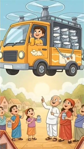 Chintu aur Teen Inventions 🚀🐄🤖 #cartoon #cow #robot #kids