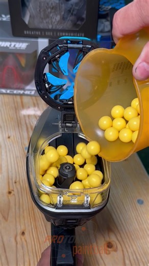 Satisfying Paintball Refill Sounds 🎨