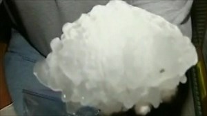 Giant South Dakota hailstone breaks US record