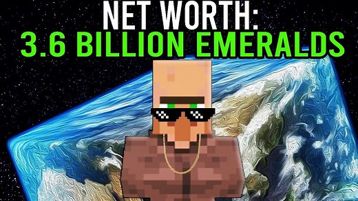【中英字幕/Grox】Minecraft中最富有的村民