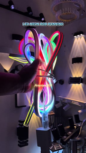 Lampu LED Neon Flexibel RGB: Dekorasi Ruangan Cantik