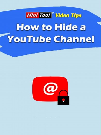 Making a YouTube channel private enables you to make the content invisible and ensure privacy. In addition, it also helps you store videos and protects you from public scrutiny. How to make YouTube channel private? This video tutorial provides a detailed solution. #youtubetips #hidechannel