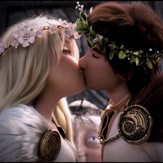 their wedding>>> #hiccuphaddock #astridhofferson #hiccstrid #dragons #httyd #fy #foryou @