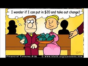 Church Cartoons - Financial Funnies by Brian Kluth