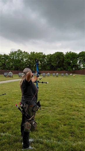 Day 1 of USA Archery Field Nationals is complete, and I had a good round! Today was all unknown yardage from 10m-55m, and I shot a 408 and am sitting in 1st. I had very little prep for this event judging distance, so I was stoked with today’s outcome! I’m hoping for another great round tomorrow! | Paige Pearce
