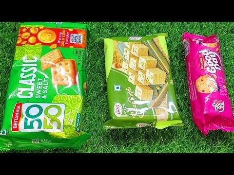 50 50 biscuit | soan papdi | good day fruit & nuts biscuit | cookies | biscuits | asmr | asmr sounds