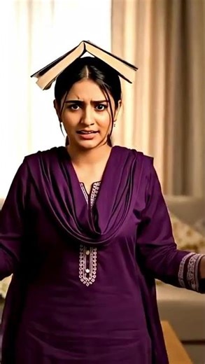 Amna’s Balance Challenge Gone Wrong 😂 | Funny Village Life Comedy Shorts