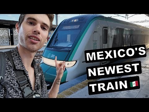 I Tried Mexico's New $30 BILLION Train (First Impressions of "TREN MAYA")
