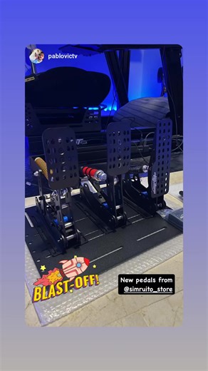 Simruito Load Cell Pedals for Sim Racing