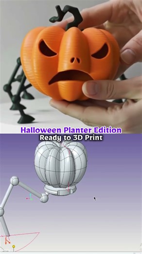 Halloween Edition - 3D Printed Planter