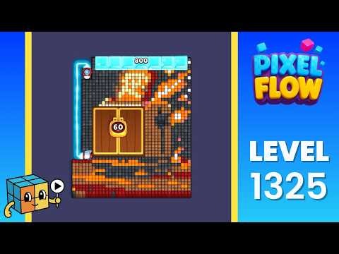 Pixel Flow Level 1325 (Hard) Walkthrough Solution