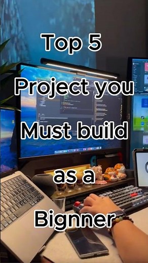 Top 5 Beginner Coding Projects You Must Build in First Year 🚀