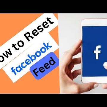 How to Reset Facebook Feed(2024)