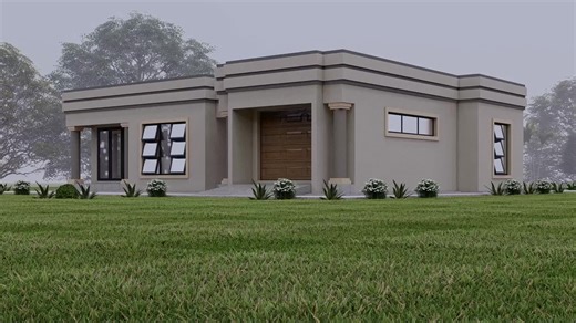 Explore the blueprint of your dream home! 🏡✨ Check out this meticulously designed 3-bedroom house plan that balances style and functionality. Perfect for modern living! #HousePlan #DreamHome #Architecture #HomeDesign #3bedroom #houseplants #houseplan #Construction