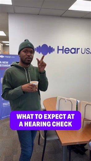 POV: You get your hearing checked… and realize it was way easier than you expected 👂💜 At HearUSA, we make it quick, simple and friendly! Who’s ready to get their hearing checked? 📷 @adventureswithkjc #HearUSA #HearingCheck #HearingCare #SeniorCare #HealthyLiving | HearUSA