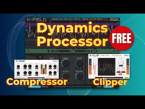 Krystal Dynamics FREE Clipper, Compressor & Dynamics Processor – No Talking