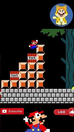Mario turns everything into TNT