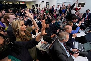 Trump's briefing room takeover reflects the evolution of White House clashes with press