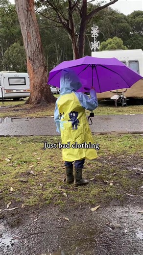 Teach your little ones to embrace the great outdoors in any weather! Let them splash in puddles, chase rainbows, and discover the beauty of every season. Remember kids are washable so go out and create those core memories #OutdoorKids #NatureExplorers #NaturePlay #kidsinnature #camping