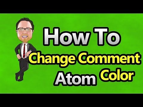 Atom - Change Comment Color